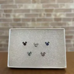 ディズニーリゾート　ミッキー　ピアス