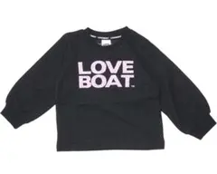 【95】 LOVE BOAT 長袖Ｔシャツ ロゴ 子供服 女の子 ラブボート