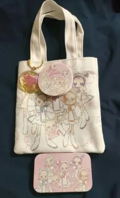 おジャ魔女どれみ　タグ付き ミニトート セット アニメ　漫画　雑貨