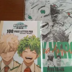 僕のヒーローアカデミア原画展　100ページレターパット