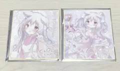 御園苺華 雪村千絵莉 あまいろショコラータ ミニ色紙 つらら コミケ