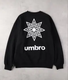 UMBRO バックプリントスウェット black M