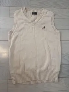 KANGOL スクールベスト ベージュ Mサイズ
