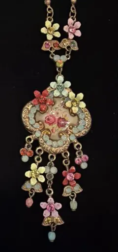 ミハエルネグリン　Michal Negrin マルチカラーネックレス　ペンダント