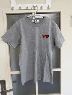 PLAYCOMMEdesGARÇONS double heart T-shirtのサムネイル