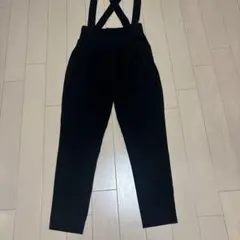 GU2wayパンツ黒ブラックSサイズサロペット