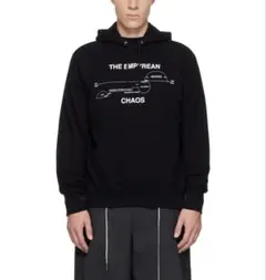 【新品】UNDERCOVER フード付きパーカー スウェット ブラック