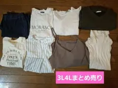 大きいサイズ　レディース　3L　4L　まとめ売り