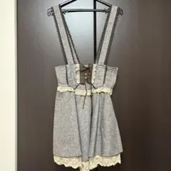 axes femme ジャンパースカート ブラウン系 森ガール
