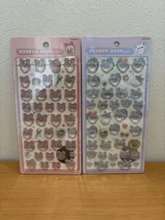 ボンボンドロップシール　ちいかわ　第二弾　古本屋　モモンガ　2点セット