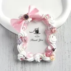 ホイップデコ　B8 トレカケース　ピンク　トレカデコ　硬質ケース　推し活