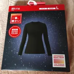 Lサイズ　新品未使用　ユニクロ　超極暖　ヒートテック　クルーネックT　長袖　女性