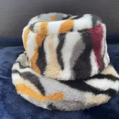 バケットハット ボア モコモコ
