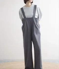 mamu online サロペット　ブラックのサムネイル