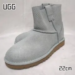 UGG 22cm CLASSIC UNLINED MINI PERFパンチング6