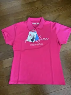 新品◆kiss on the greenキスオンザグリーン◆ゴルフポロシャツ