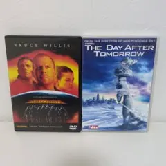 洋画DVDセット　アルマゲドン　デイアフタートゥモロー　セル版