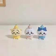ちいかわ ソフビインテリアマスコット 3個セット