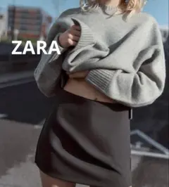 ZARA ハイウエストスコート