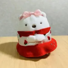 すみっコぐらし サクマコラボ　てのりぬいぐるみ　しろくま