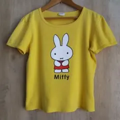 【希少】90s ミッフィー ヴィンテージ Tシャツ レトロ 当時物 日本製 黄のサムネイル