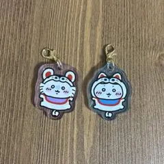 ちいかわ　もぐもぐ本舗　犬張り子　モモンガ　ハチワレ　2点セット