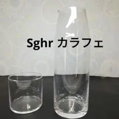 スガハラ　 ナイトカラフェ M 　 グラス付 　Sghr カラフェ　クリア