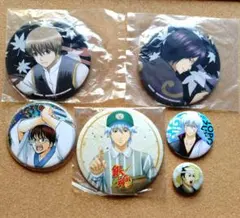 希少 銀魂 缶バッジ 6個セット 購入特典 坂田銀時 一番くじ