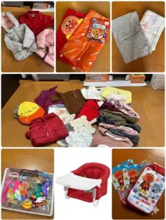 アンパンマン ベビーサークル メッシュ 折りたたみ パーツ完品 説明書 