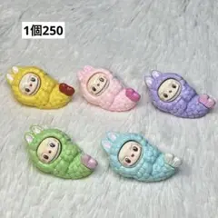【人気の為再入荷】エビフライラブブフィギュア　穴あり　ビーズ　カスタム