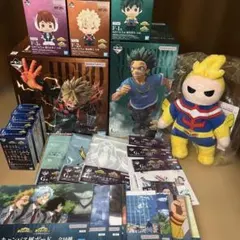 一番くじ　ヒロアカ　C賞　D賞　フィギュア　E賞　F賞　3体　下位賞　セット