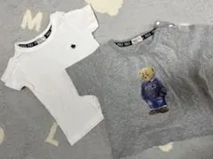 POLO 90cm Tシャツ　半袖　2枚セット