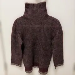 COMME CA DU MODE 長袖ニット パープル系
