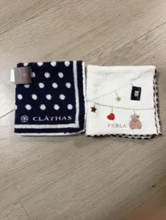 CLATHAS & FURLA タオルハンカチセット