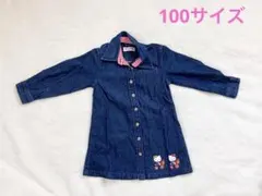 HELLO KITTY デニムワンピース 100サイズ