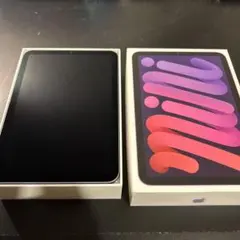 Apple iPad mini 第6世代64GB パープルpencil付き