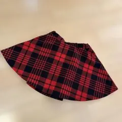 SHEIN キッズ チェック柄スカート 7Y