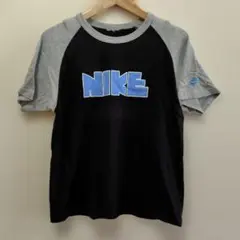NIKE ラグランスリーブ Tシャツ ブラック/グレー