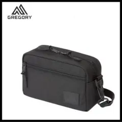 【限定希少】オールブラック GREGORY パデッドショルダーポーチ M