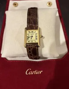 美品　Cartier カルティエ　マストタンク　SM コンプリートサービス済みのサムネイル