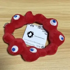 ミャクミャク カバンに付けられるぬいぐるみ ロゴマーク