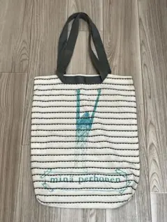 ミナペルホネン Mr.Whoopee! フロッキープリント ワンマイルバッグ