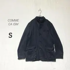 【COMME CA ISM】希少品✨フェイクスエード スタンドカラー ジャケット