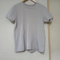 無印良品 半袖Tシャツ ライトグレー Lのサムネイル
