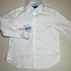 COMME CA ISM 長袖シャツ 120A ホワイト 卒園式 入学式