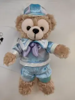 ディズニーシーダッフィー 20周年　ぬいぐるみバッジ