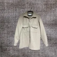 remer アウターloose CPO shirt jacket モカ