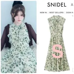 新作新品♥️SNIDEL Sustainableフリルワンピース 2026SS