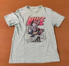 NIKE Tシャツ　水色　トカゲ