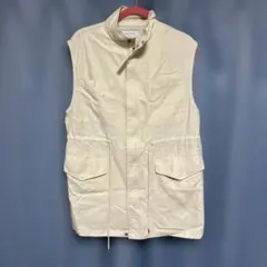 SIMPLICITÉ ノースリーブベスト クリーム